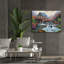 Winston Porter, «A visit to the waterwheel» par John Zaccheo, art mural sur toile-220533050
