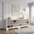Ingham 24 Pair Shoe Storage Bench, Entryway Bench, Mud Room Organization and Cubby  Bench for up to 24 Pairs of Shoes, 15.5"D x 60"W x 20.25"H, White-538311903