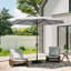 Aaroon 300cm Tilt Market Parasol-57368141