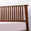 Structure de lit plateforme en bois massif de qualité supérieure avec tête de lit - capacité de 800 lb, aucun sommier requis, convient à tous les matelas-158335377-158335378