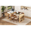 Armoire de rangement avec table de salle à manger extensible, îlot de cuisine roulant, pour une utilisation polyvalente-933690213