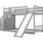 Lit superposé avec glissade et escalier-1244306075