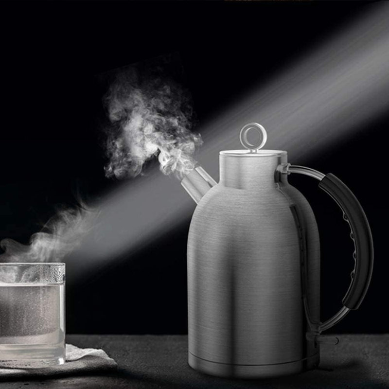 Bouilloire électrique 1,5 L 1500 W, Argent mat