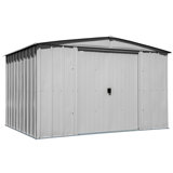 10 ft. W x 8 ft. D Metal Storage Shed