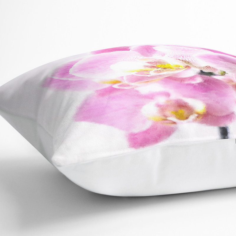 Square Cushion, White, 40cm H x 40cm W x 15cm D