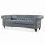 Canapé Chesterfield à accoudoirs roulés 84,65 po-1981722596
