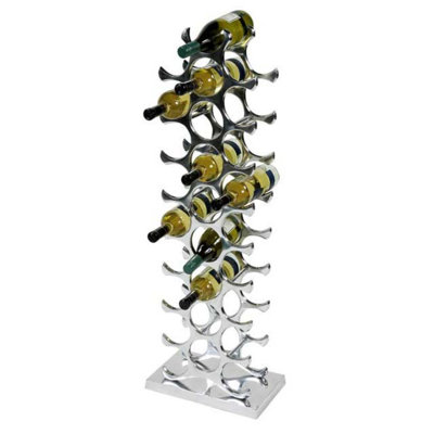 Alboran Stand Alone 27 Bottle Floor Wine Bottle Rack by Eichholtz