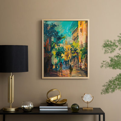 LANDSCAPES Series CCCLXXIV Framed Print - Solid Wood
