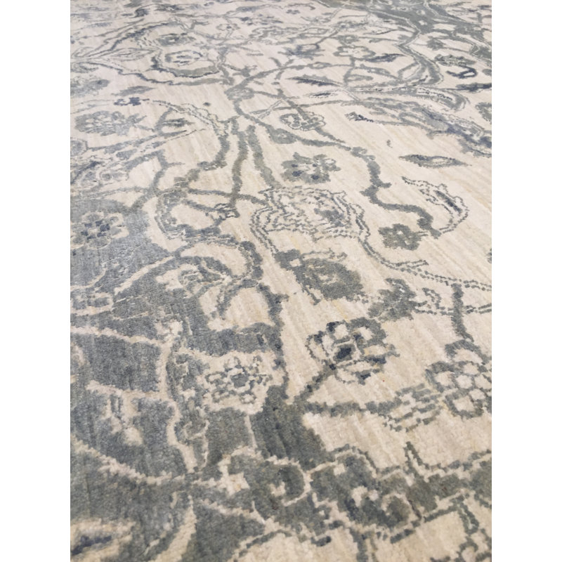 Amour Hand Knotted Area Rug, Rectangle 8' x 10'