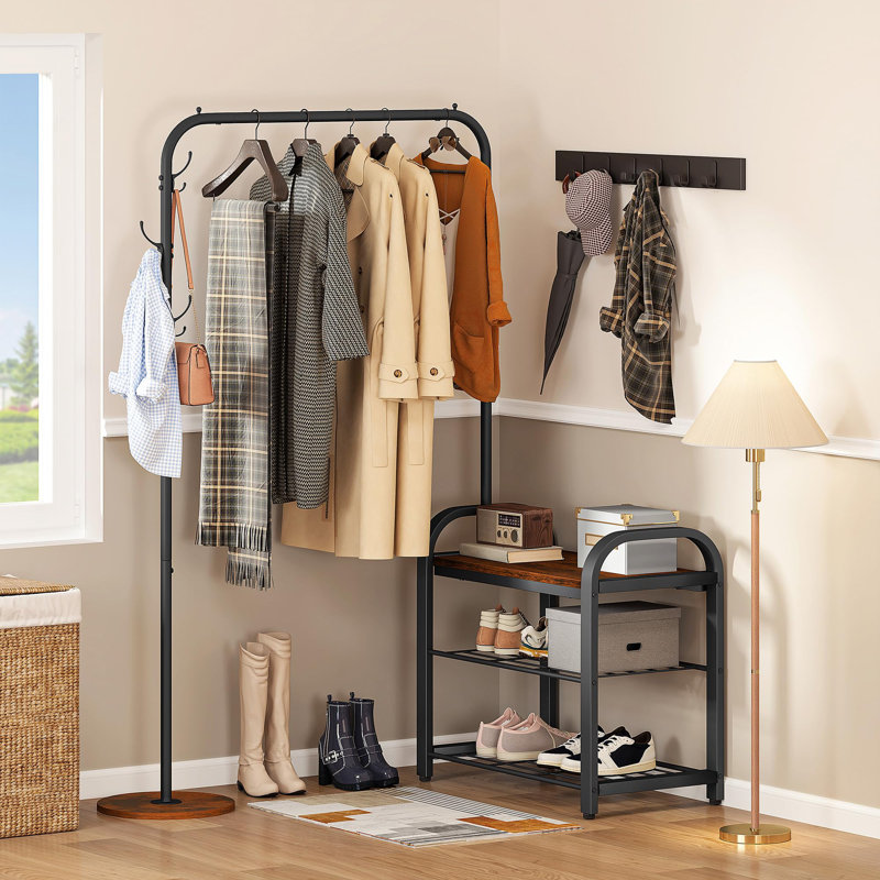 Metal Freestanding Coat Rack