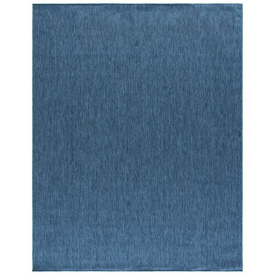 Emestina Performance Performance Solid Color Indoor/Outdoor Area Rug