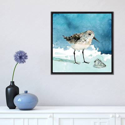 «Delray Sandpiper I» par Carol Robinson - reproduction d'art