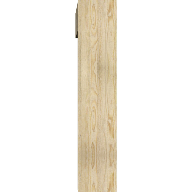 Support Funston Block avec support décalé, 40 x 36, Sapin Douglas de l 8 po (scié brut)