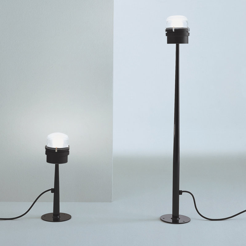 Fresnel 1-Light Bollard Light