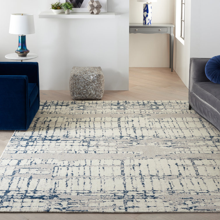 Viscose Abstract Indoor Rug