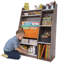 Wooden Pocket Storage Bookcase-84694927