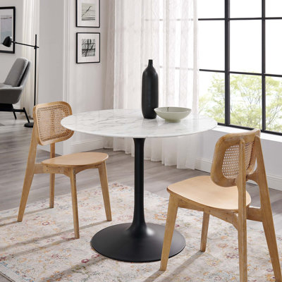 Round Artificial Marble Dining Table by 