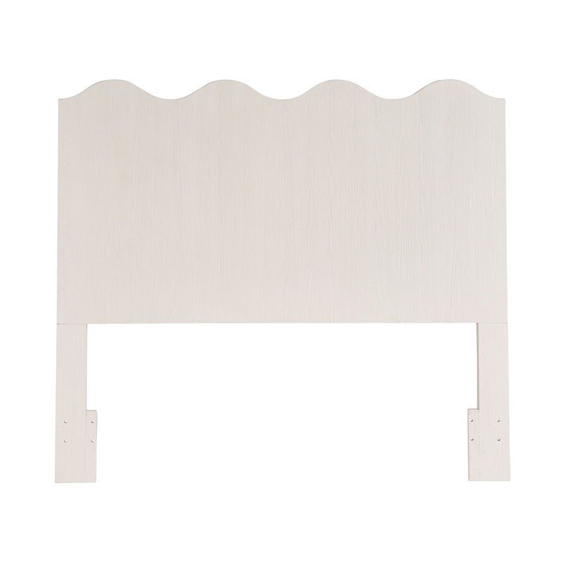 Surf City Panel Headboard, Queen, White Sand