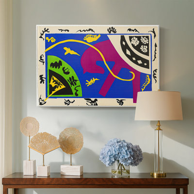 Henri Matisse "The Horse, the Rider, and the Clown, from the book Jazz" - Museum Quality Gallery Wrapped Canvas Wall Art