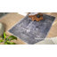Tapis noir en polyester tissé à la machine Nicholis-1532482428