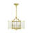 Djamshid Glass Semi Flush Mount-1465014874