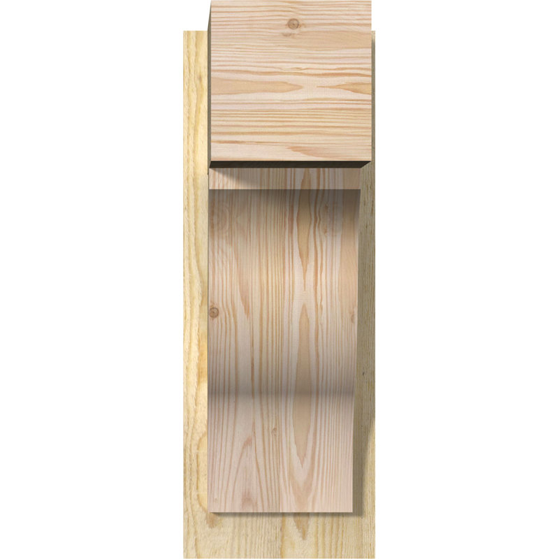 Jeu de blocs Funston, 8" W Douglas Fir (Rough Sawn), P 14 po x H 22 po