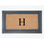 Paillasson d'extérieur robuste monogrammé 24 X 39-70051374
