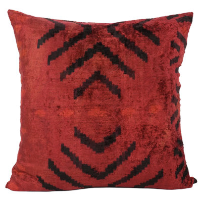 Chintamani Velvet Square Pillow Cover & Insert