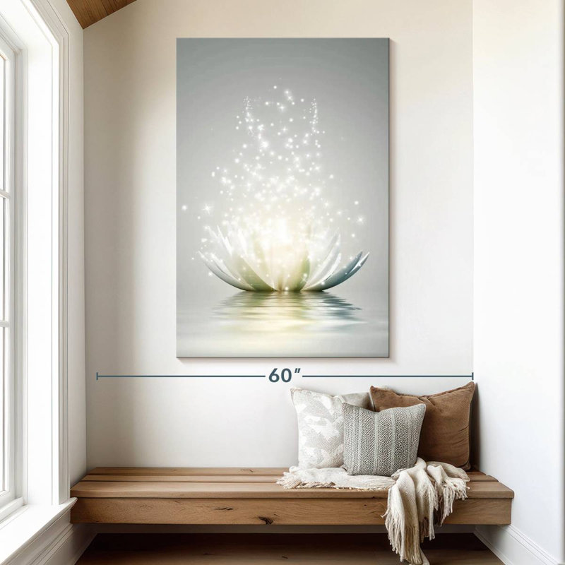 Harnek Lotus Magic, 51" H x 34" W