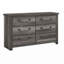 Commode de rangement 6 tiroirs 1Pc