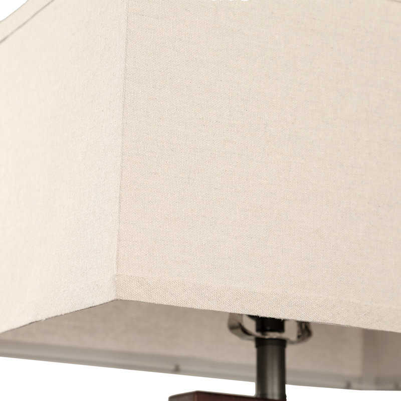 USB Table Lamp, Dark Brown