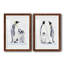 Emperor Penguins I Premium encadré mat - prêt à accrocher-1743948747-1743948748