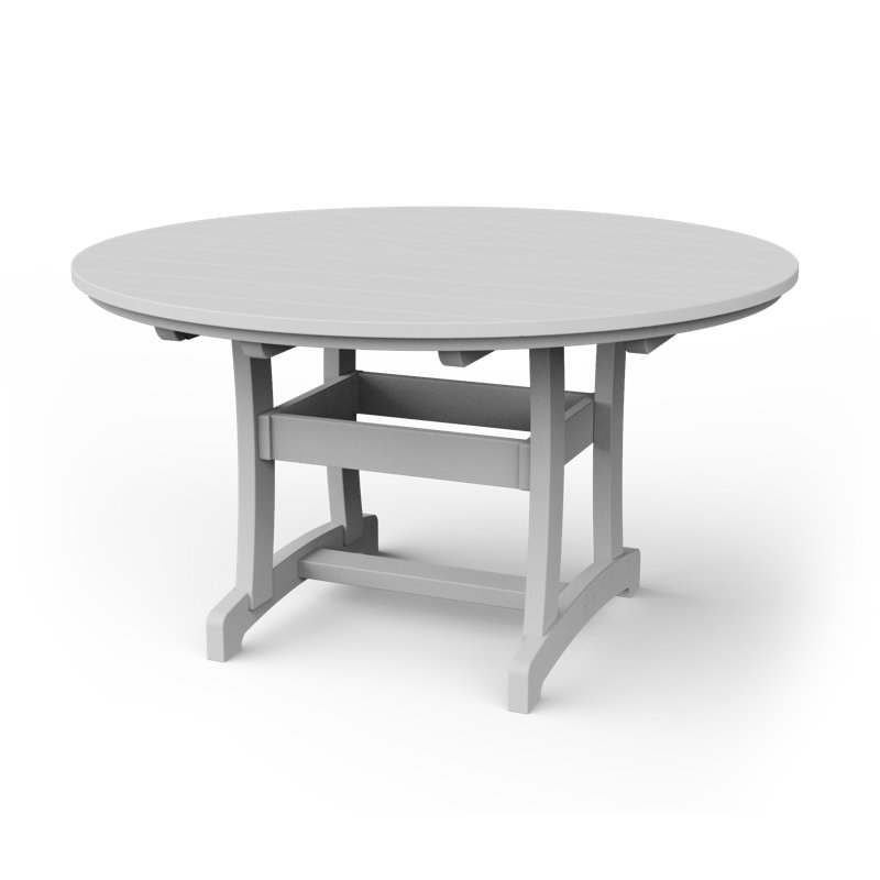 Table de salle à manger Stella, Blanc, H 54 po x l 54 po x P 54 po