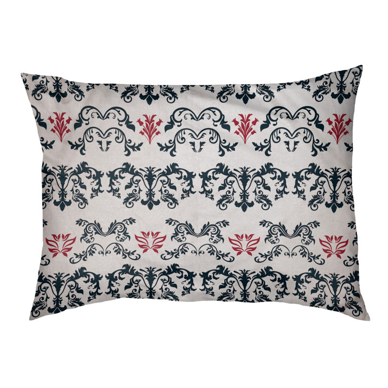 Lit pour chat Houston Houston, Taille petite - L 19,5 po x l 29,5 po, Blanc / noir / rouge / noir