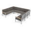 Siège de coin modulaire Travira-83654144