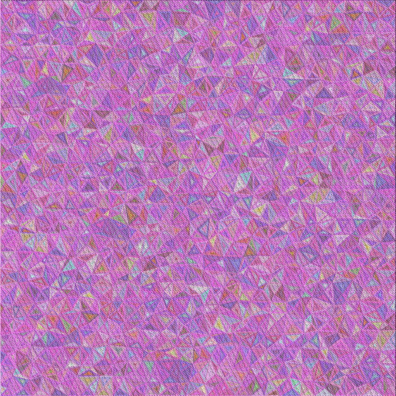 Tapis rose motif/mauve/bleu Millville, Carré 3 pi