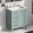 30" Bathroom Vanity With Ceramic Sink-255065074