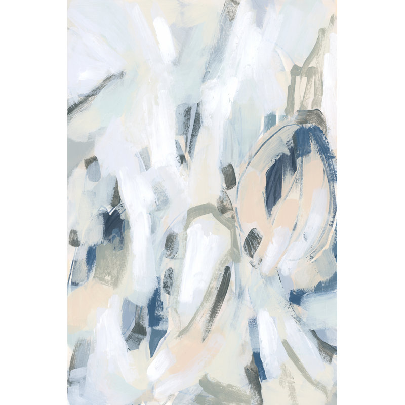 Blue Notes III by June Erica Vess - Wrapped Canvas Print, 45.72cm H x 30.48cm W