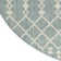 Ridlon Geometric Machine Woven Polyester/Polypropylene Indoor/Outdoor Area Rug in Aqua/Blue
