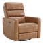 Fauteuil inclinable électrique pivotant en cuir Mila-114111991