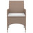 Rectangular 55.1" Long Dining Set with Cushions-62941899-62941894-32611705