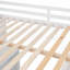 Lit mezzanine double avec tiroirs, bureau et garde-robe - spacieux et spacieux Durable (L 78,3 po x l 56,7 po x H 65 po)-602831773