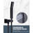 2-Spray 10 In. Wall Mounted Shower System Square Rain Shower Head And Handheld Shower With 1.8 GPM Rough-In Valve Included-103564825