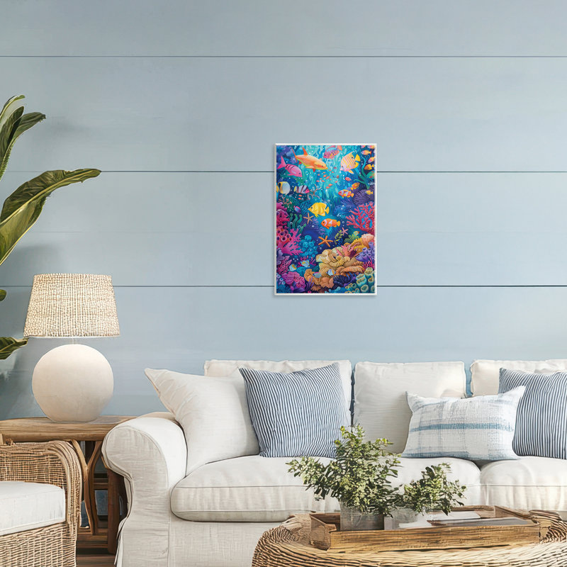 «Exotic Tropic Life», plaque murale par LSR Design Studio, H 15 po x l 10 po