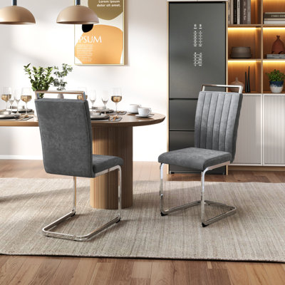 Modern Velvet Dining Chairs Set of 2