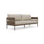 Melbourne 3 Seat Sofa + Cashew Cushion