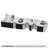 Arali LOVE Ceramic Letter Block Sculpture (Silver)-1511428142
