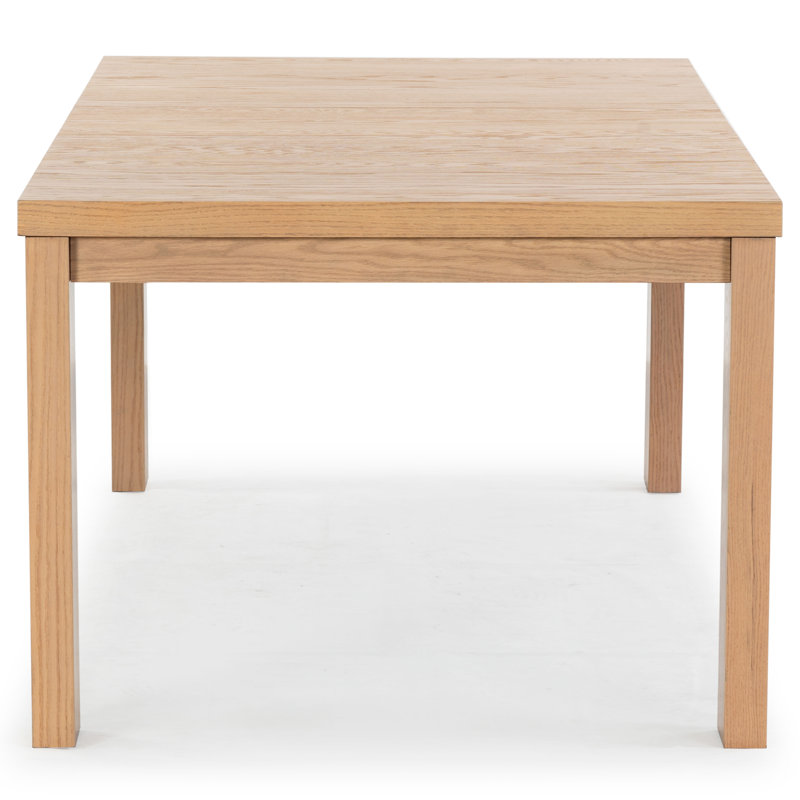 Desmond Extendable Wood Dining Table, Natural