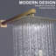 Rain Adjustable Shower Head 2.0 GPM GPM-66413418