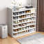 Warm white MDF shoe cabinet-1741912956-1741912954